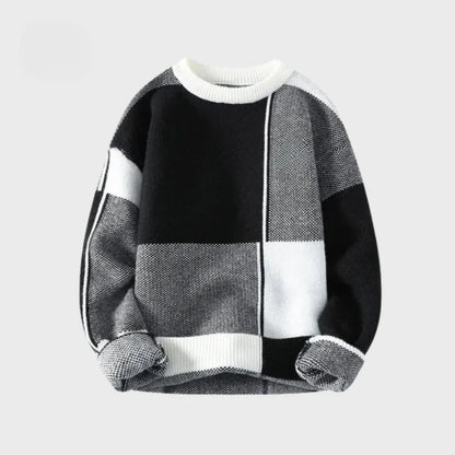 Vintage Block-Pullover